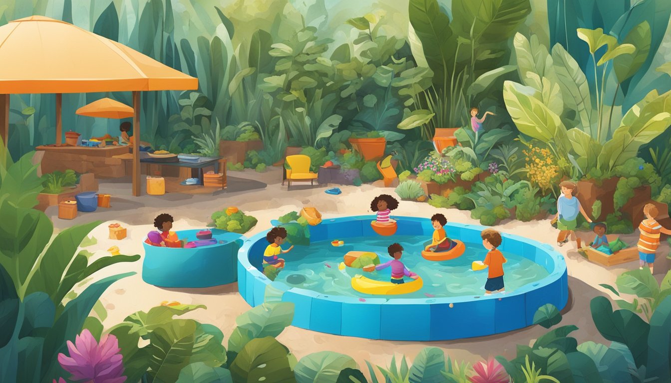 Splash into eco-friendly fun with whole foods kiddie pools: Sustainable summer play for children